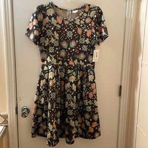 LuLaRoe Floral Dress Size 2XL “NEW”